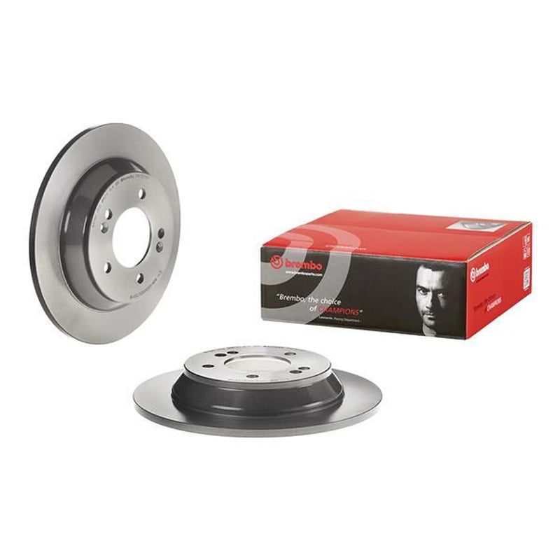 Brembo Rear Brake Solid Discs & Pads fits Kia Soul III 2019 on 1.6