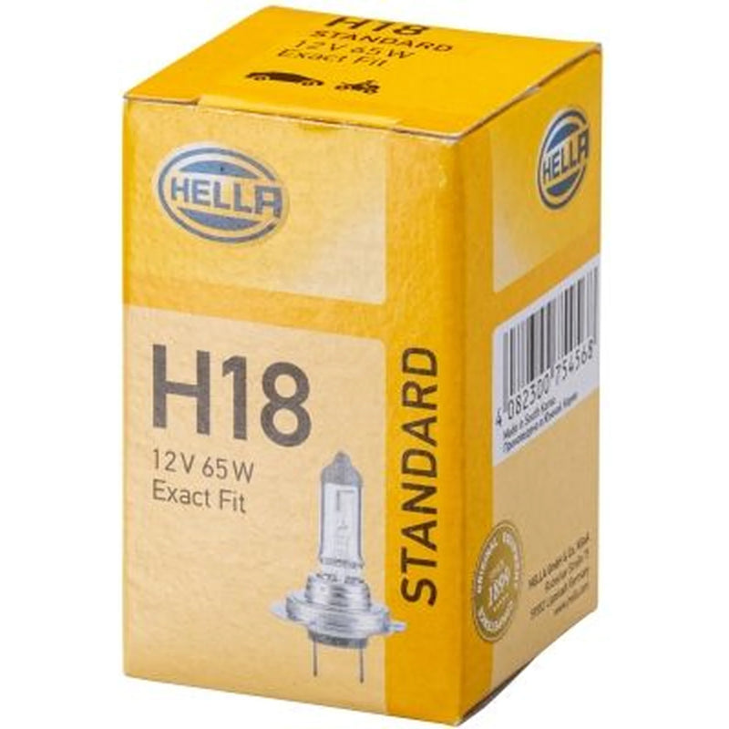 Hella Headlight Bulb H18 PY26d-1 12V 65W fits Ford Ecosport 2017 on 1.5