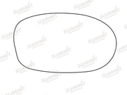 Summit Stick-On Standard Mirror Glass fits Fiat Seicento RHS Summit - Bars 4 Cars