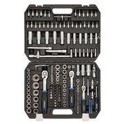 Draper HI-TORQ Metric Socket Set, 1/4", 3/8" & 1/2" Sq. Dr. (171 Piece) Draper - Dynamic Drive