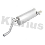 Klarius Box With Tail Pipe Rear fits Opel Corsa D 2006-2014 1.4