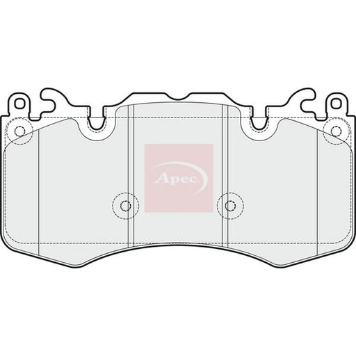 Apec Front Brake Pad Set fits Land Rover Defender Station 2020-2021