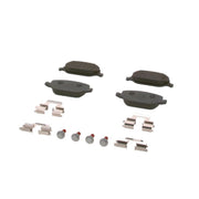 Bosch Front & Rear Pads fits Lancia Thesis 2003-2009 2.4