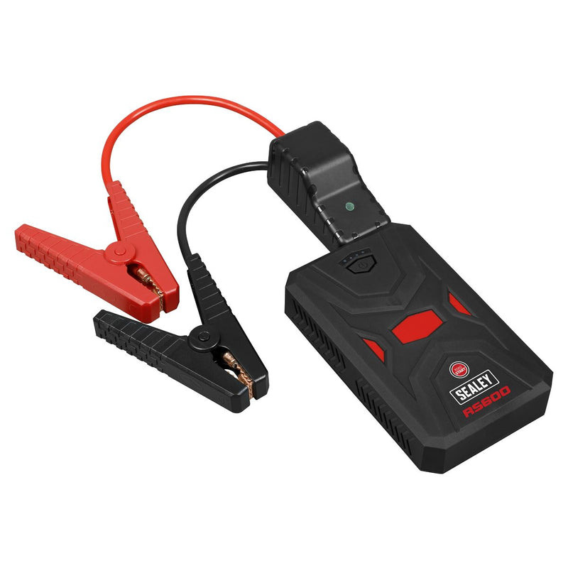 Sealey RoadStartï 600A 12V Lithium-ion Jump Starter Power Pack RS600 Sealey - Dynamic Drive