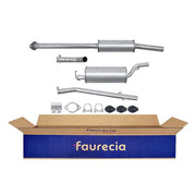 Hella End Silencer Rear fits Mazda 3 2003-2009 1.3 1.6
