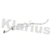 Klarius Box With Centre Pipe Centre fits Nissan Micra C+C III 2005-2009 1.4