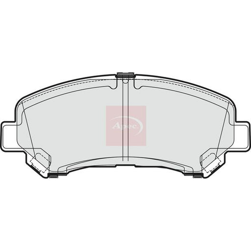 Apec Front Brake Vented Discs & Pads fits Nissan Juke 2014-2019 1.6