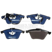 Borg & Beck Front & Rear Brake Discs & Pads fits Seat Leon 2006-2011 2.0