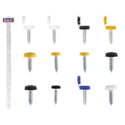 Sealey Clip Strip Deal - Mixed Numberplate Screws NPSSET Sealey - Dynamic Drive