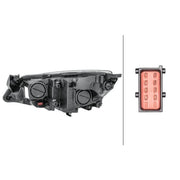 Hella Headlight Headlamp W21/5W Right fits Opel Astra J 2009-2018