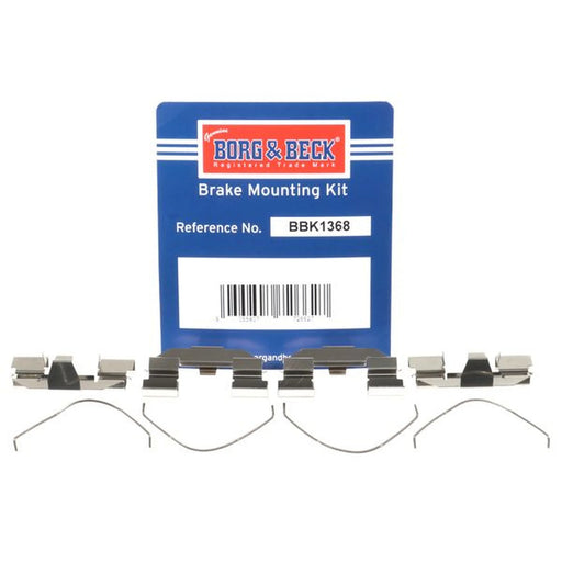 Borg & Beck Brake Pad Accessory Fitting Kit Front BBK1368