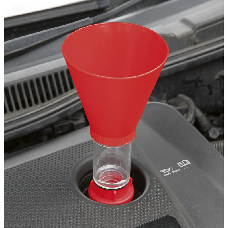 Sealey Engine Oil Funnel BMW Mercedes Toyota/Lexus VAG VS7100 Sealey - Dynamic Drive