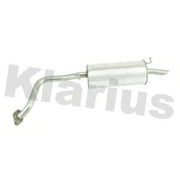 Klarius Box With Tail Pipe Rear fits Toyota Prius Plus 2011 on 1.8