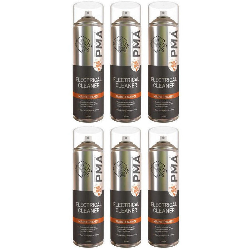 6 x PMA Electrical Contact Cleaner Quick Drying Professional Aerosol 500ml ELCLE PMA - Dynamic Drive