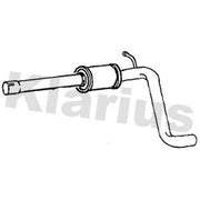 Klarius Box With Centre Pipe Centre fits Seat Leon 2014-2020 1.2