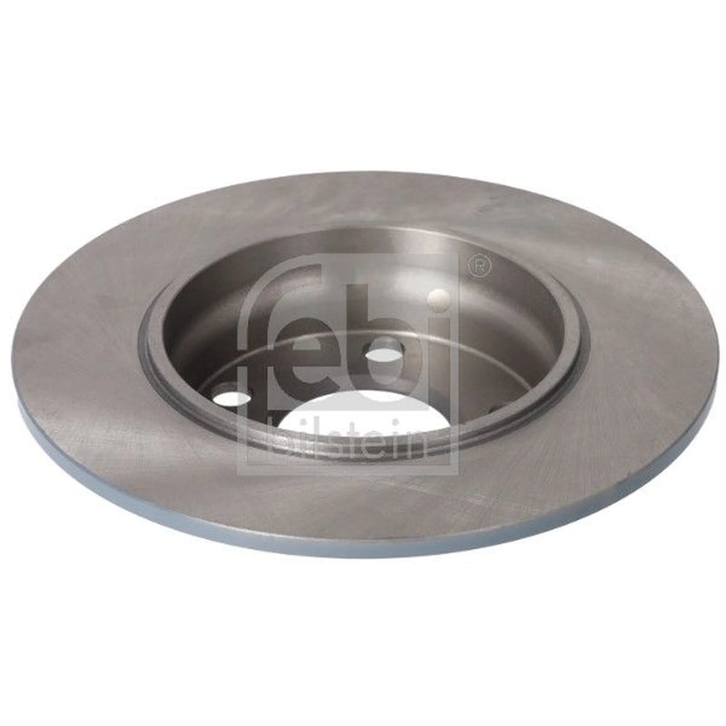 Febi 2 x Solid Rear Brake Discs 199096-x2