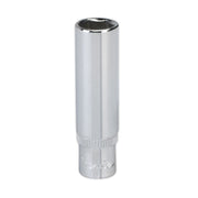 Sealey WallDrive Socket 10mm Deep 1/4"Sq Drive Fully Polished SP1410D Sealey - Dynamic Drive