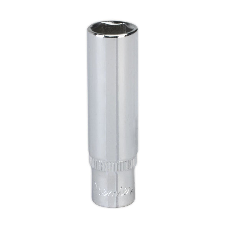 Sealey WallDrive Socket 10mm Deep 1/4"Sq Drive Fully Polished SP1410D Sealey - Dynamic Drive