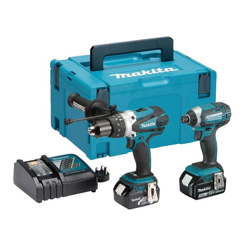 Makita DLX2145TJ LXT Twin Pack 18V 2 x 5.0Ah Li-Ion Makita - NN4 Online