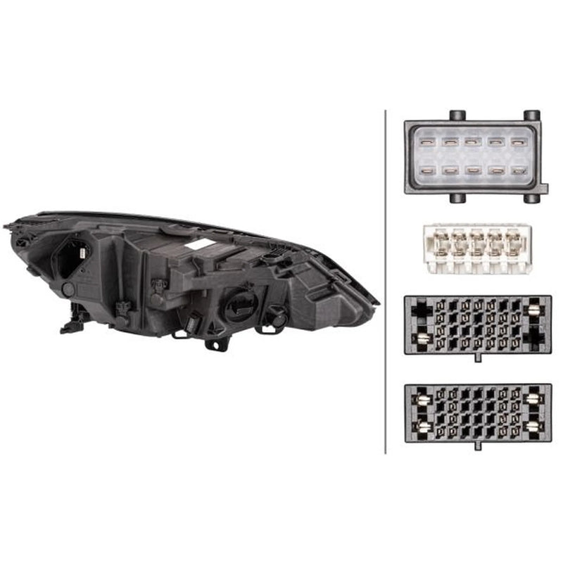 Hella Headlight Headlamp LED Left 1LX 354 829-231