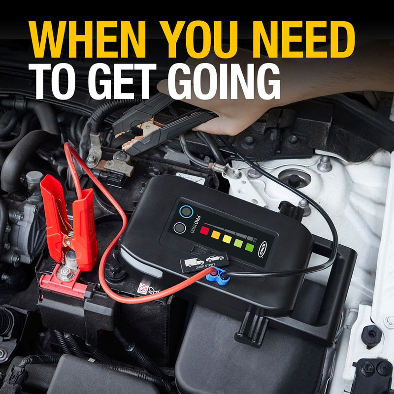 Pro Lithium Jumpstarter 12V 1000A Ring Automotive - Dynamic Drive