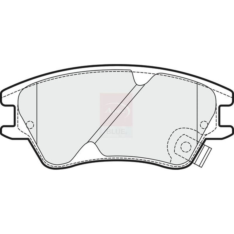 Apec Front Brake Pad Set PD3621