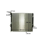 Mahle Engine Radiator fits Toyota Land Cruiser Prado 2002-2010 3.0