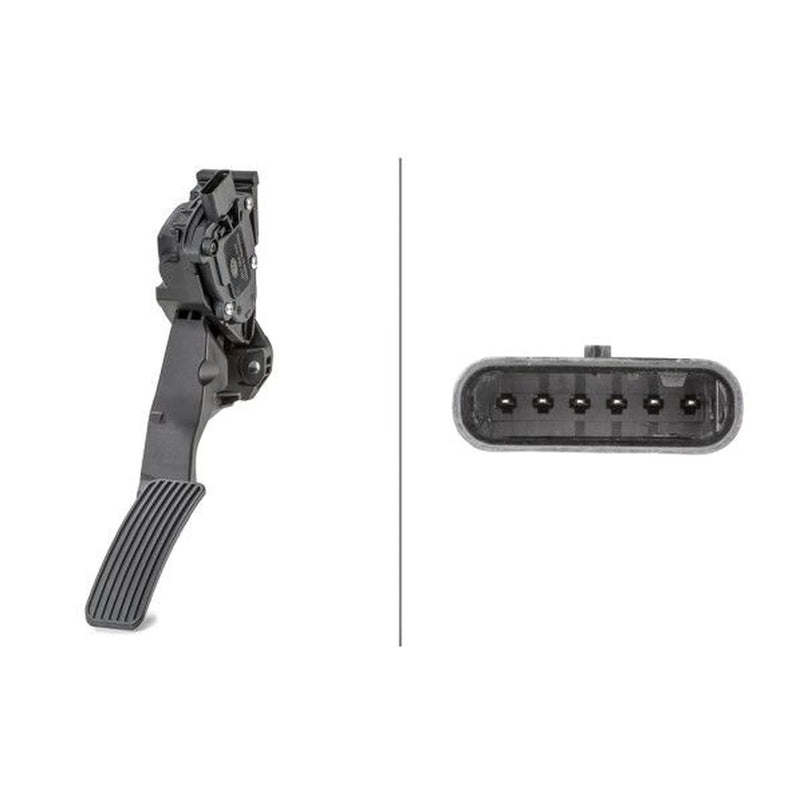 Hella Accelerator Pedal Position Sensor fits Opel Astra K 2015-2019 1.0 1.4 1.6