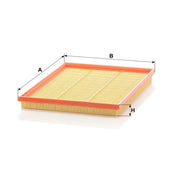 MANN-FILTER Engine Air Filter C 3167/1