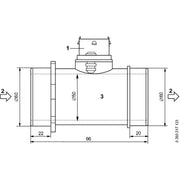 Bosch MAF Sensor (Mass Air Flow)