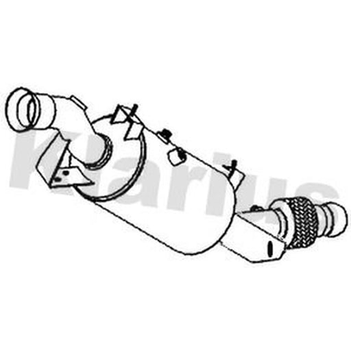 Klarius Diesel Particulate Filter W/Cat T/A fits Mercedes-Benz C-Class 2008-2014