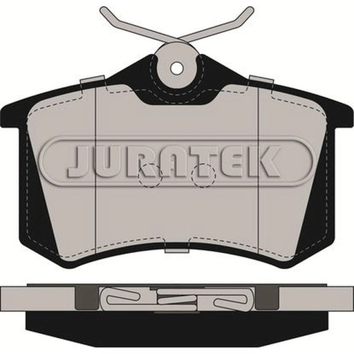 Juratek Rear Brake Pad Set fits Audi A2 2000-2005 1.4 1.6