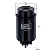 MANN-FILTER Fuel Filter Element