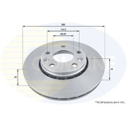 Comline Front & Rear Brake Discs & Pads fits Renault Megane IV Grandtour 2018 on