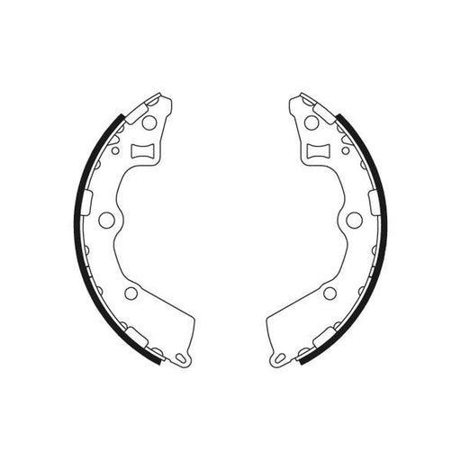Mintex Brake Shoe Set Axle Kit fits Kia Picanto I 2004-2011 1.0 1.1
