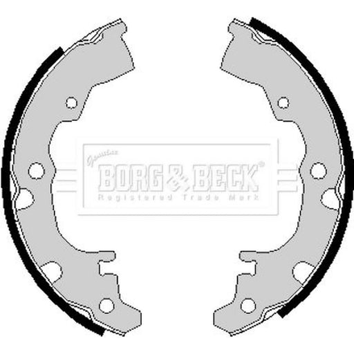 Borg & Beck Brake Shoe Set Axle Kit BBS6144