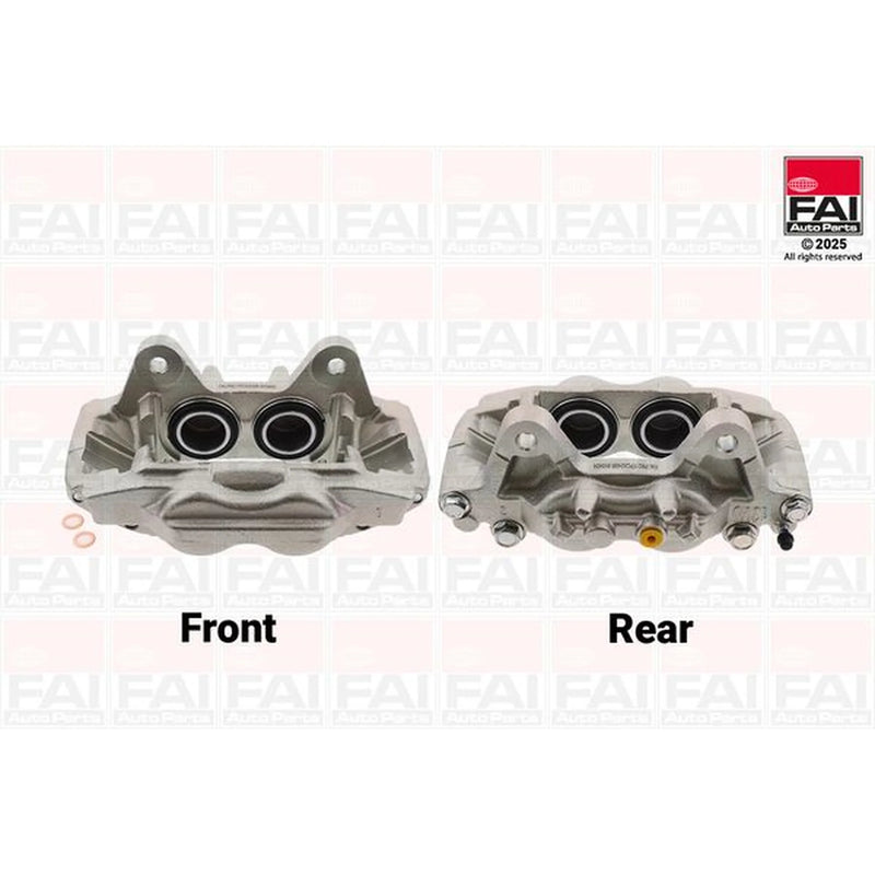 FAI Brake Caliper Assembly Front Right fits Mitsubishi Pajero 2006-2007 3.2 3.8