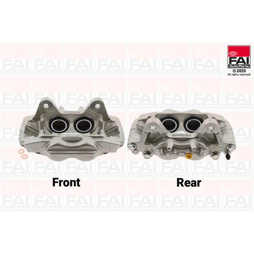 FAI Brake Caliper Assembly Front Right fits Mitsubishi Pajero 2006-2007 3.2 3.8