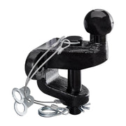 Tow Bar Ball and Pin Coupling 50mm Tow Hitch E approved Tow Jaw Black Ring Automotive  - Dynamic Drive