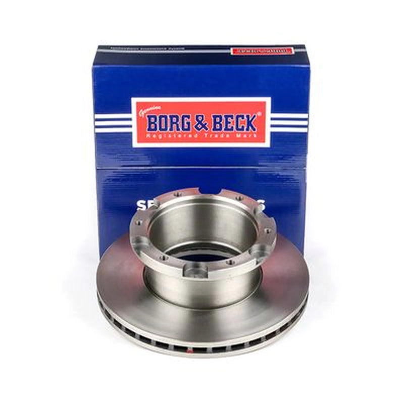 Borg & Beck 2 x Vented Rear Brake Discs BBD32939