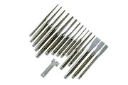 Laser Punch & Chisel Set 16pc Laser - Dynamic Drive