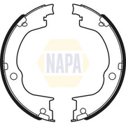 NAPA Parking Brake Shoe Set fits Chevrolet Captiva 2006-2011 2.0 2.2 2.4