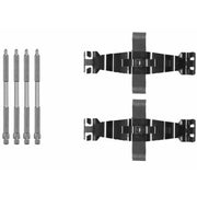 Mintex Brake Pad Accessory Fitting Kit Front fits Audi A6 C7 2011-2018