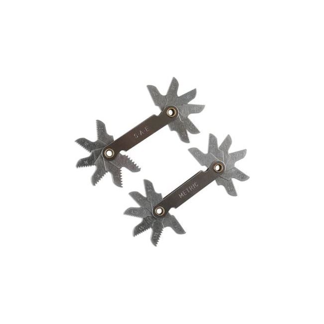 Laser Thread Pitch Gauge 2pc 7691 Laser - Dynamic Drive