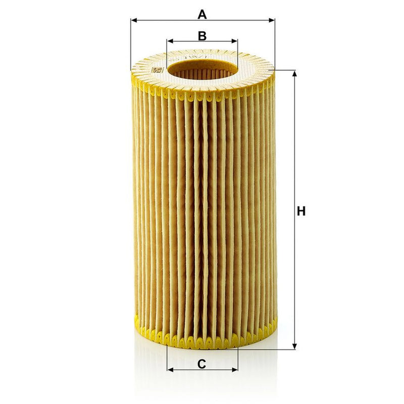 MANN-FILTER Service Kit with Air & Oil Filters fits Saab 9-3 2002-2015 2.2