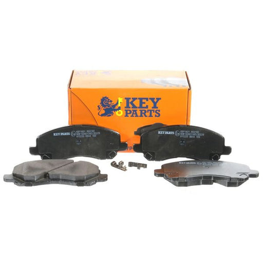 Key Parts 4 x Front Brake Pad Set fits Baic Senova X65 2015 on 2.0