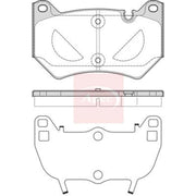 Apec Front Brake Pad Set PAD2438