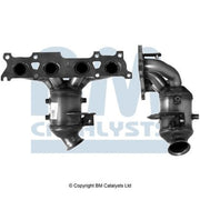 BM Catalysts Homologated Petrol Cat fits Citroën C4 2006-2007 2.0