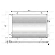 Valeo Air Conditioning Condenser 814420