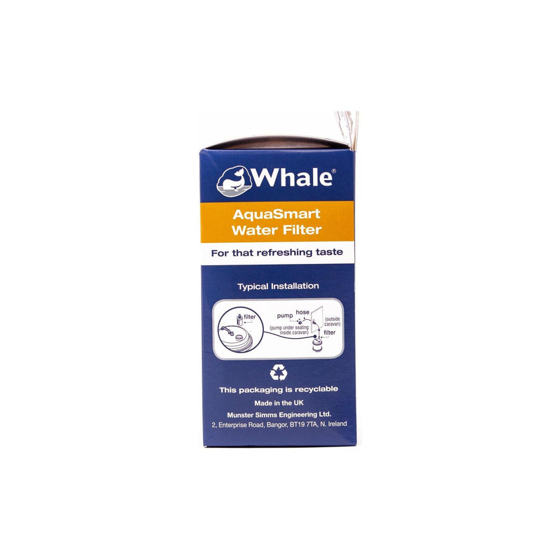 Whale WF3000 Replacement AquaSmart Carbon Water Filter Motorhome Caravan Boat Whale  - Dynamic Drive